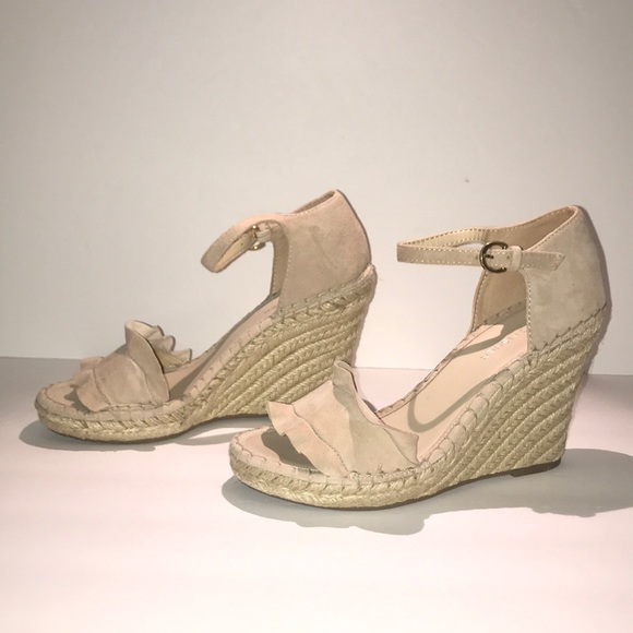 marc fisher kickoff espadrille wedge sandal